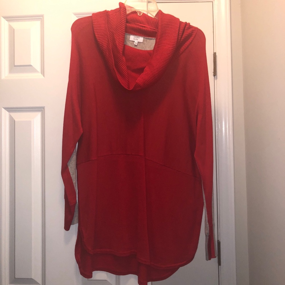 Crown & Ivy Cowl Neck Sweater
